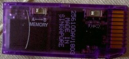 Picture of a 256MB Memory Stick from Lexmar