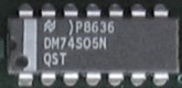 DIP Package 74S05 Hex Inverter IC