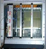 9U VME cards installed in a 9U equipment chassis