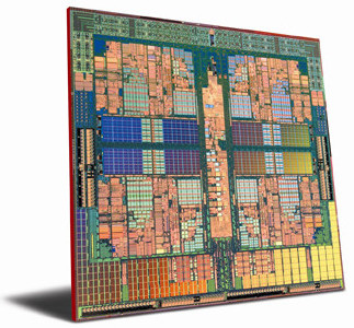 AMD Phenom Quad-Core uProcessor Die