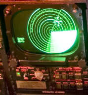 Picture of a Cathode-ray Tube Display used in a B52