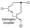 NPN Darlington Transistor Circuit Schematic