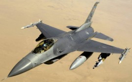 U.S. Air Force F-16 Fighting Falcon aircraft