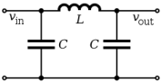 Low Pass LC Filter Circuit