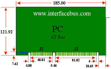 PC-AT Board Size