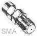 Graphic of an SMA connector