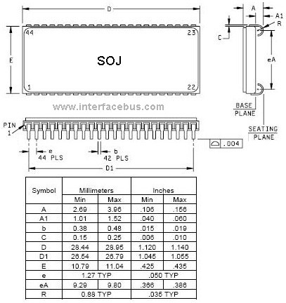 SOIC J-Lead IC Package Type