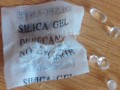Silica bag of beads
