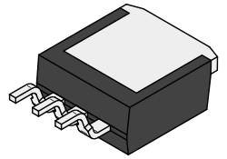 TO-263 Transistor Metal Tab Side