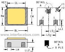 UB Surface mount 2N2484 Transistor