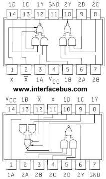 Dual AND-OR Gate Functional Schematic
