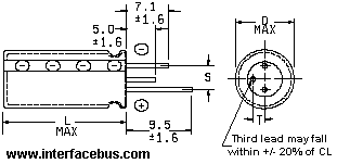 3-Terminal Metal Can Capacitor