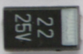 25 volt, 22uF Chip Capcitor