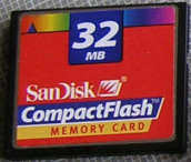 32MB Compact Flash Card
