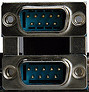 Stacked D-Subminiature Connectors