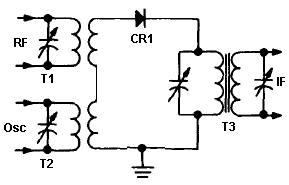 Semiconductor diode mixer circuit diagram