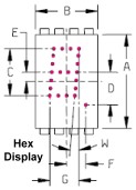 DIP Hex-Segment Display