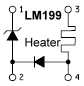 LM199 with an internal stabilizing heater