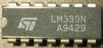 LM339 in a 14-pin plastic DIP