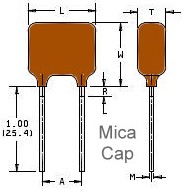 Mica Capacitor Dimensions