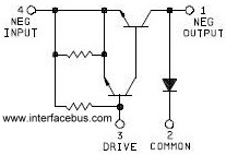 Negative voltage transistor switching regulator circuit