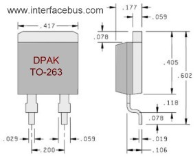 DPAK High Power SMD Resistor Package Configuration