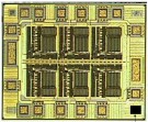 Metal Bonding Pads surrounding a Semiconductor Die