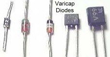 Different styles of Varactor Diode packages