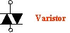 Varistor Symbol